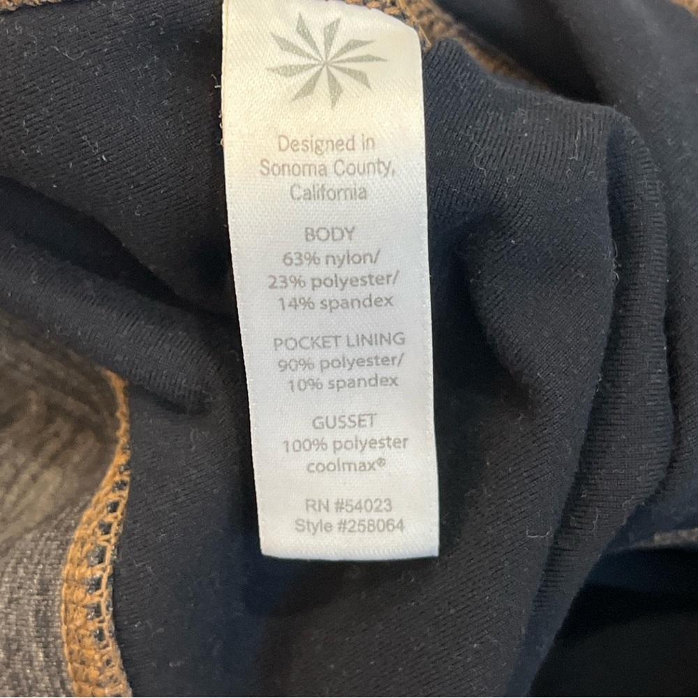 Athleta Cozy Drifter Side Zip Pockets Ankle Leggings Size Small 258064 Gray‎ - Picture 8 of 10